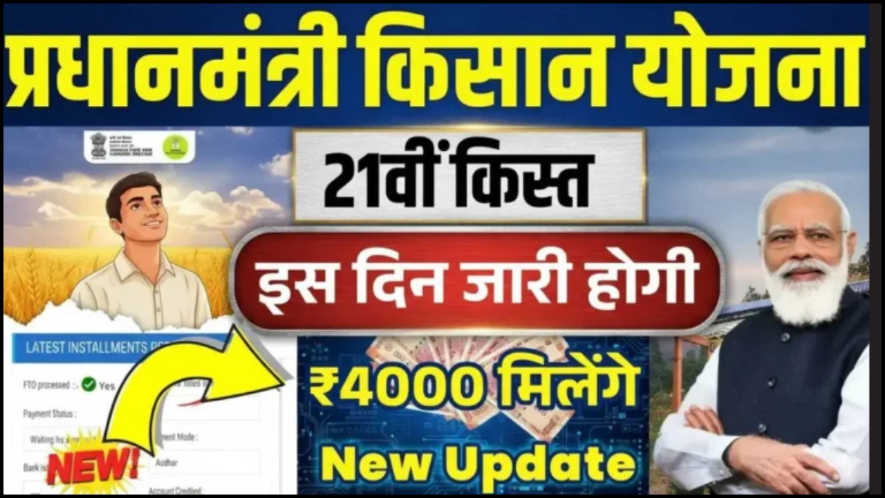 PM Kisan 21 Kist Kab Aayegi